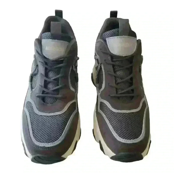 AONEGOLD Women's Hidden Wedge Sneaker High Heeled Size 9.5 - Picture 1 of 8